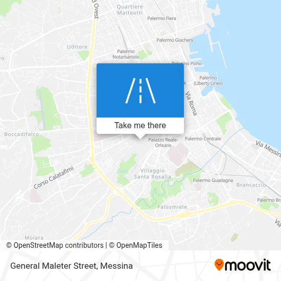 General Maleter Street map