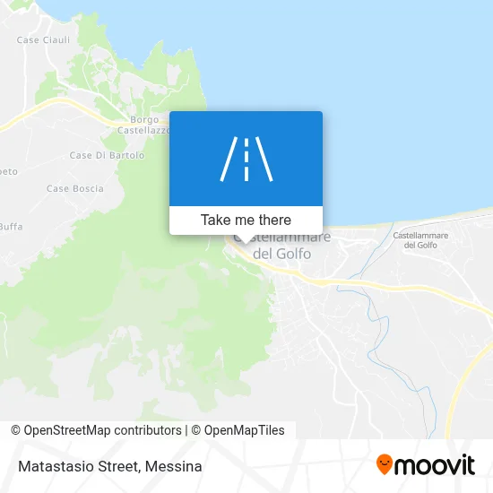 Matastasio Street map