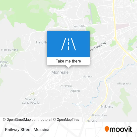 Railway Street map