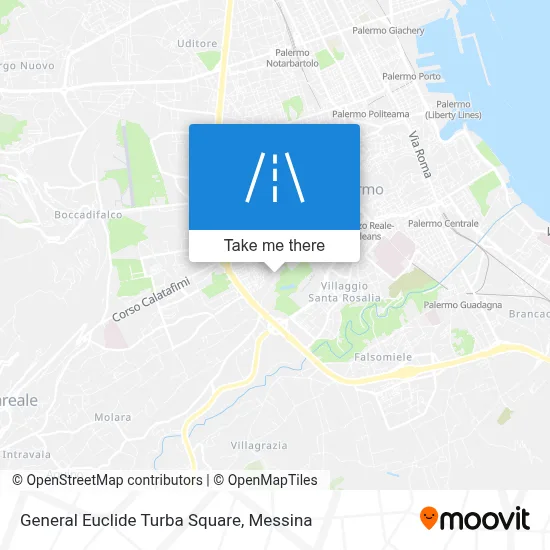 General Euclide Turba Square map