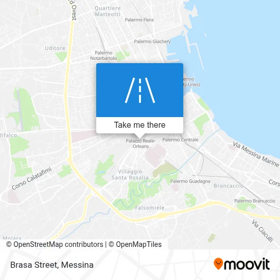 Brasa Street map