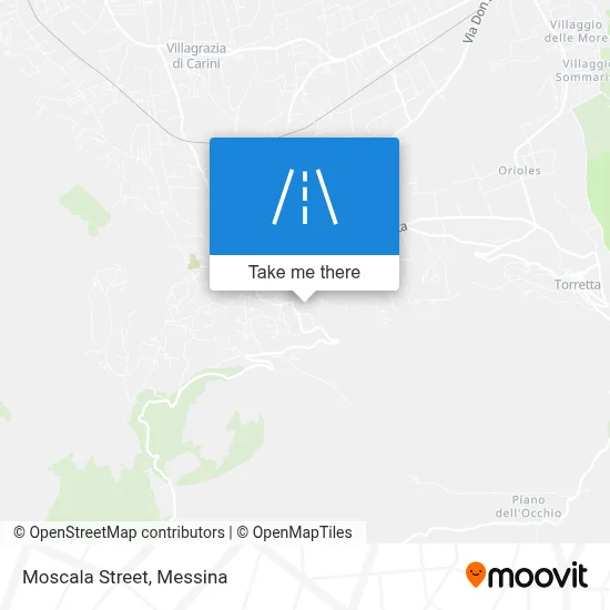 Moscala Street map