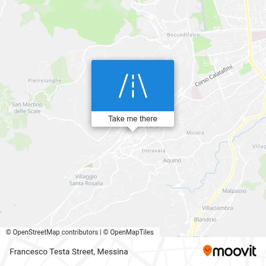 Francesco Testa Street map