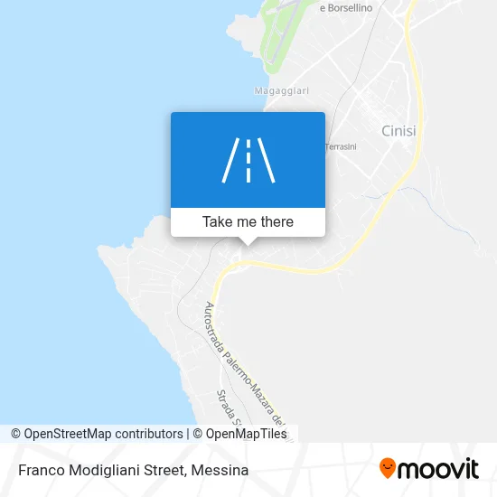 Franco Modigliani Street map