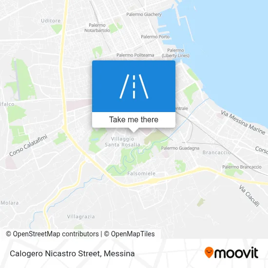 Calogero Nicastro Street map