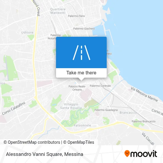Alessandro Vanni Square map