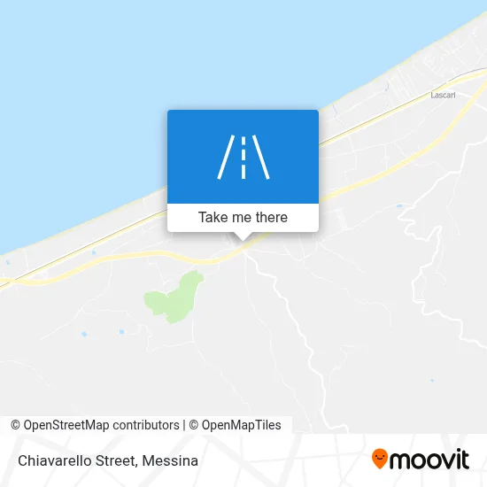Chiavarello Street map