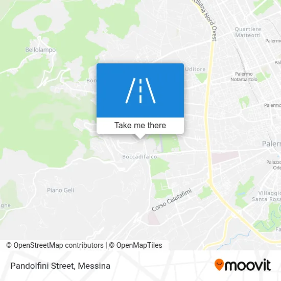 Pandolfini Street map