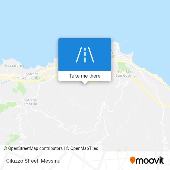 Ciluzzo Street map