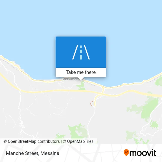 Manche Street map
