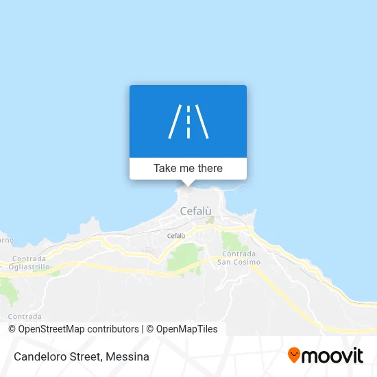 Candeloro Street map