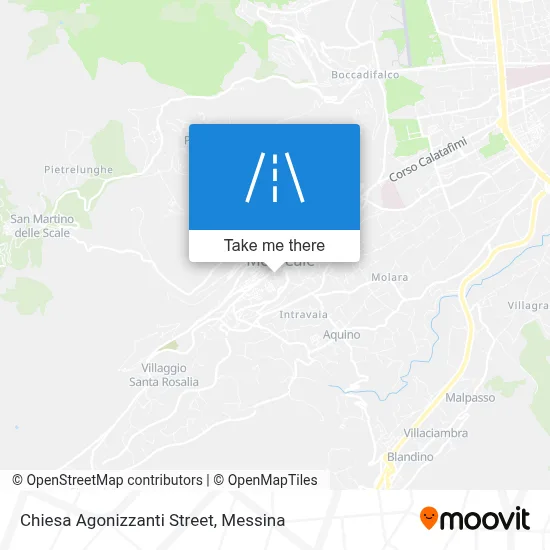 Chiesa Agonizzanti Street map