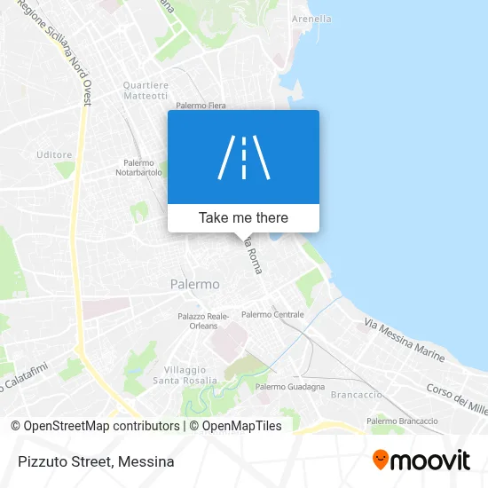 Pizzuto Street map