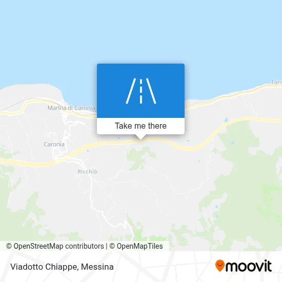 Viadotto Chiappe map