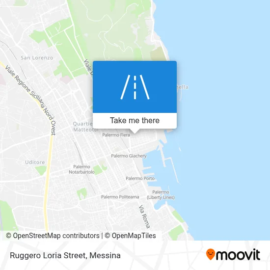 Ruggero Loria Street map