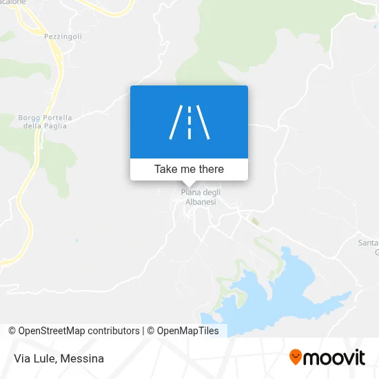 Via Lule map
