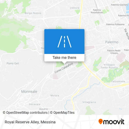 Royal Reserve Alley map