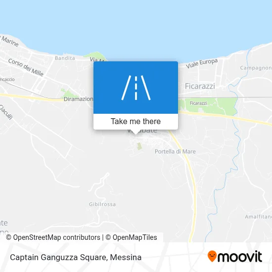 Captain Ganguzza Square map