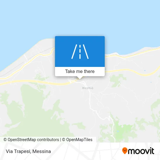 Via Trapesi map