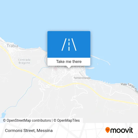 Cormons Street map