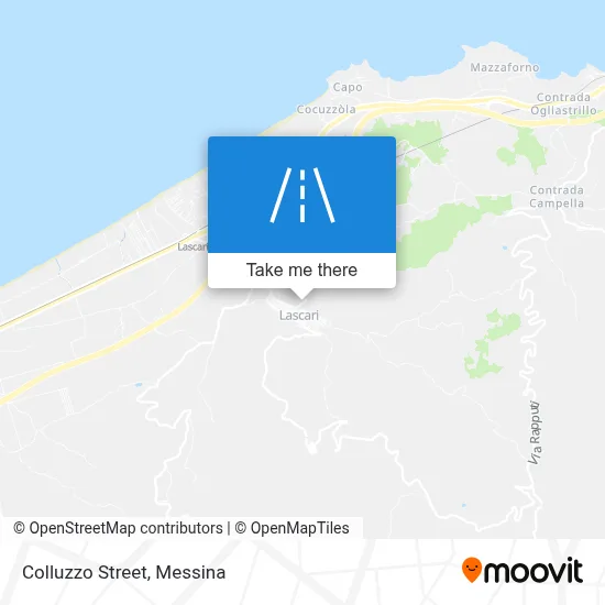 Colluzzo Street map