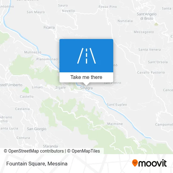 Fountain Square map