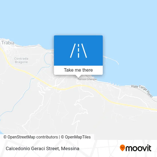 Calcedonio Geraci Street map