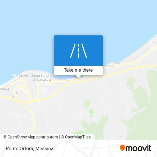 Ponte Ortora map