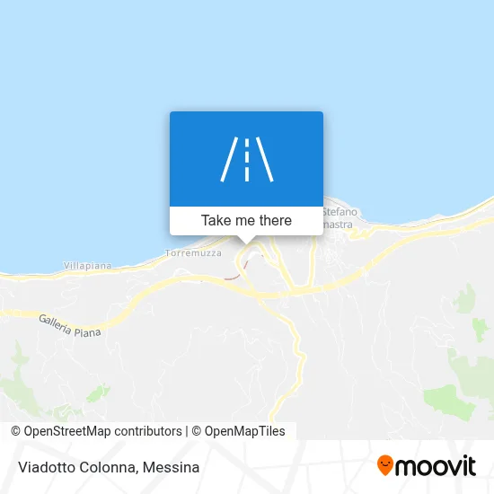 Viadotto Colonna map