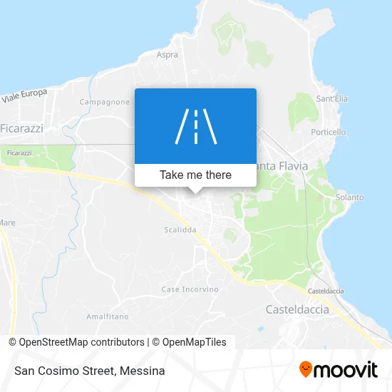 San Cosimo Street map