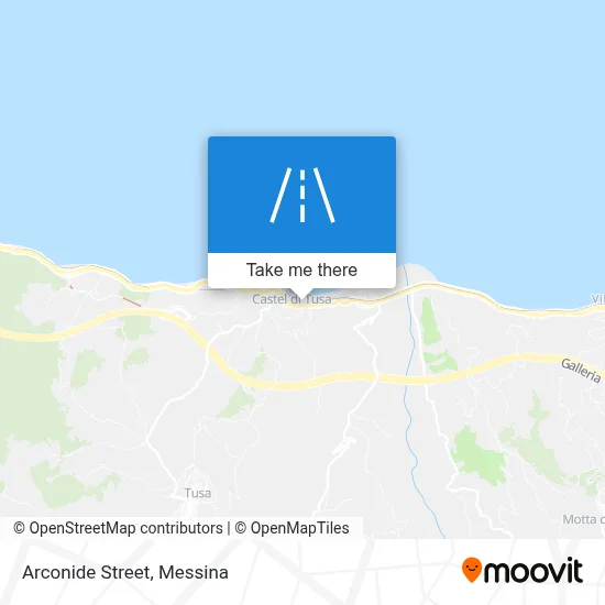 Arconide Street map