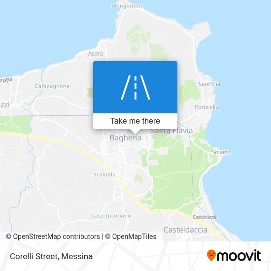 Corelli Street map