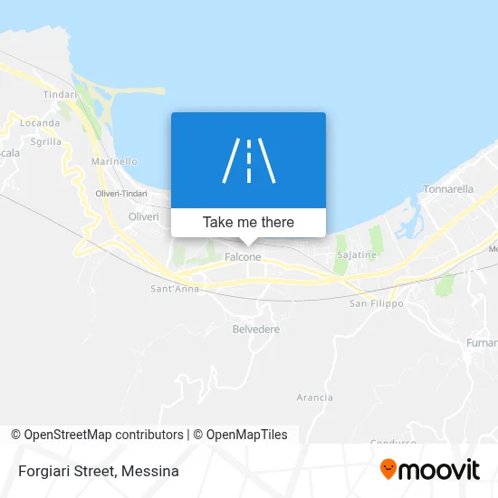 Forgiari Street map