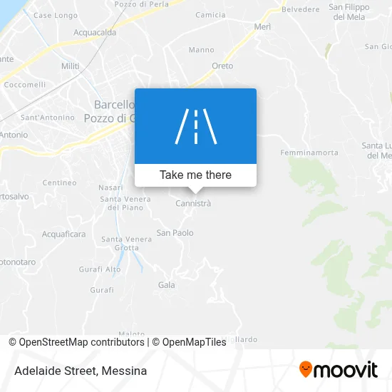 Adelaide Street map