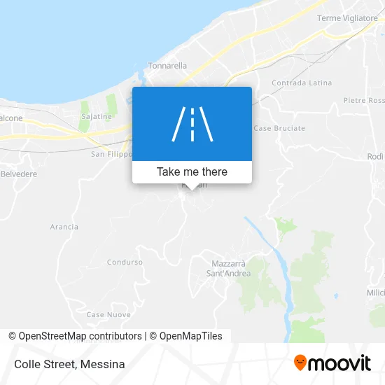 Colle Street map