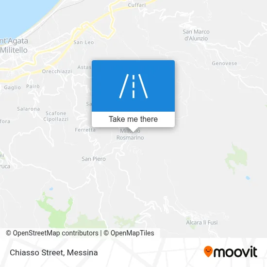 Chiasso Street map