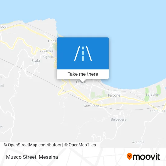Musco Street map