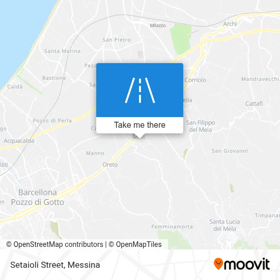 Setaioli Street map