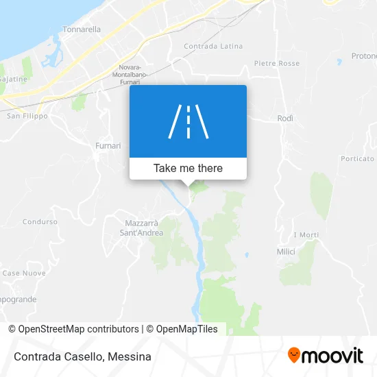 Contrada Casello map