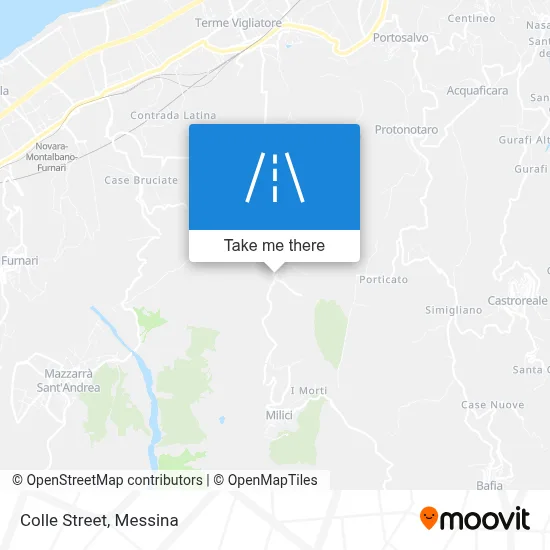 Colle Street map