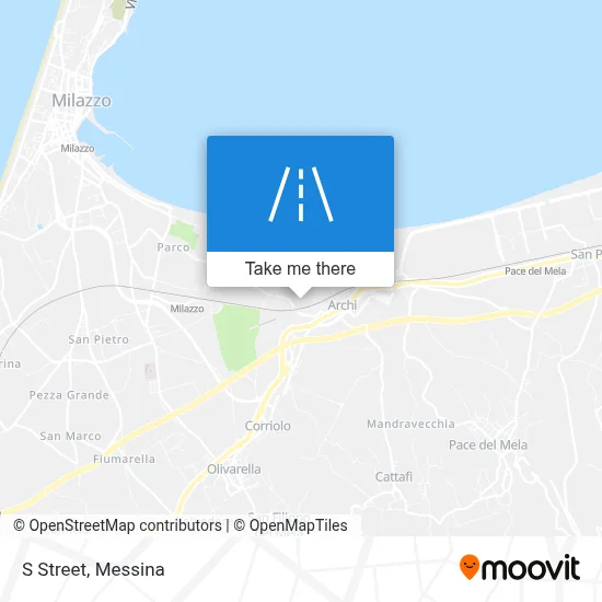 S Street map