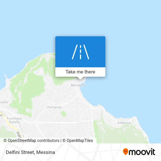 Delfini Street map