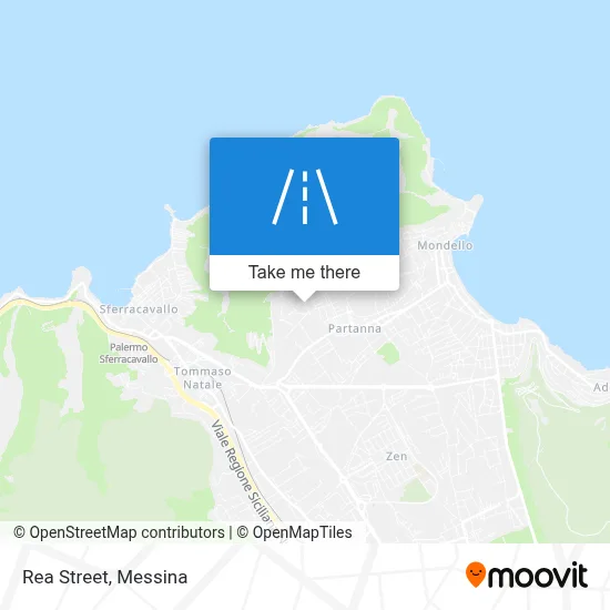 Rea Street map
