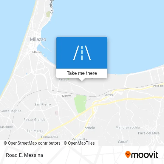 Road E map