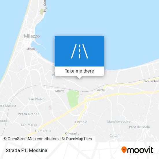 Strada F1 map
