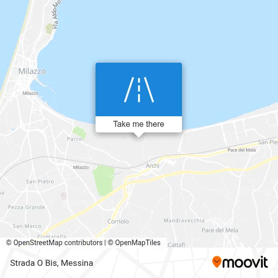 Strada O Bis map