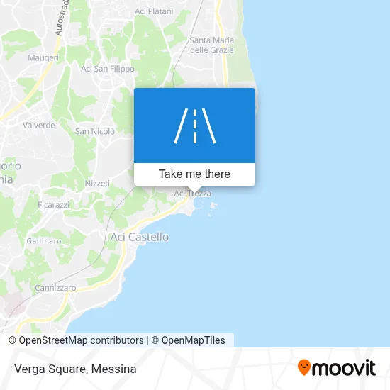 Verga Square map