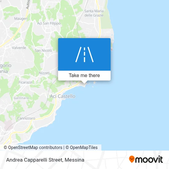 Andrea Capparelli Street map