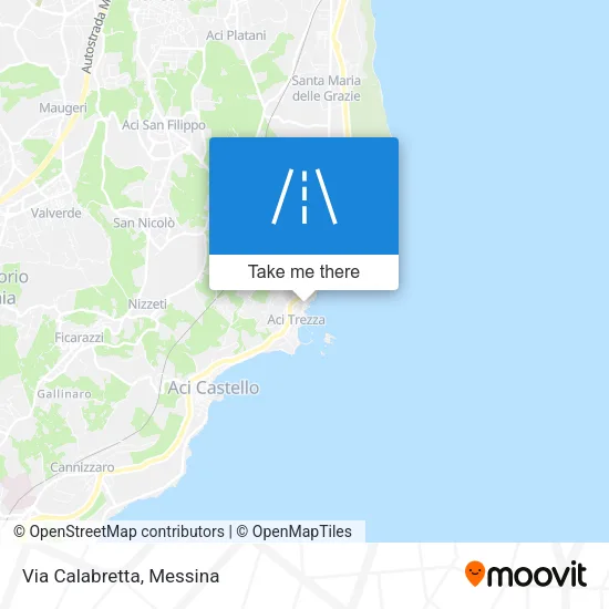 Calabretta Street map