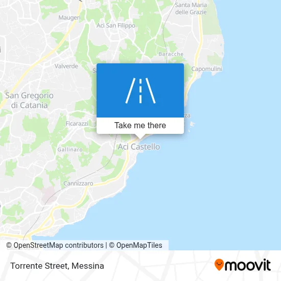 Torrente Street map